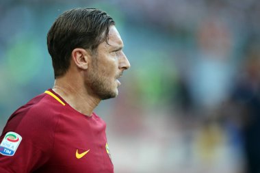 Seria A lig maçı olarak Roma Rakip Genoa - son maç Francesco Tot