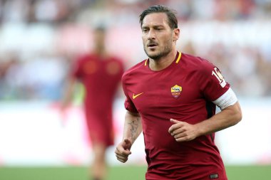 Seria A lig maçı olarak Roma Rakip Genoa - son maç Francesco Tot