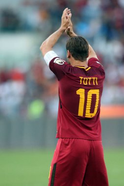 Seria A lig maçı olarak Roma Rakip Genoa - son maç Francesco Tot