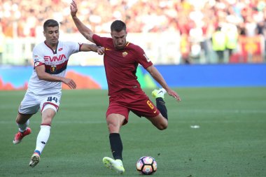 Seria A lig maçı olarak Roma Rakip Genoa - son maç Francesco Tot