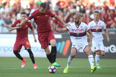 Seria A lig maçı olarak Roma Rakip Genoa - son maç Francesco Tot