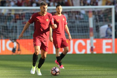 Seria A lig maçı olarak Roma Rakip Genoa - son maç Francesco Tot
