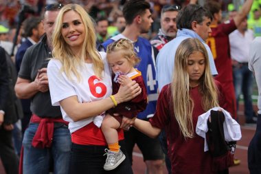 Seria A Ligi maçı Roma vs Cenova - Son maç Francesco Totti