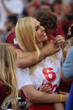 Seria A Ligi maçı Roma vs Cenova - Son maç Francesco Totti