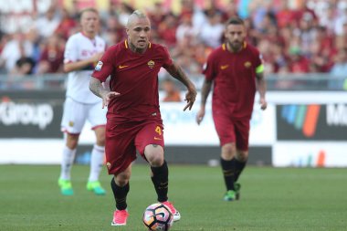 Seria A lig maçı olarak Roma Rakip Genoa - son maç Francesco Tot