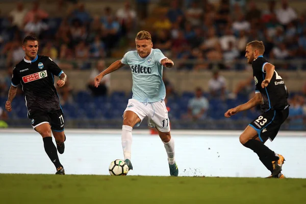 Serie A ligue - Match entre Lazio vs Spal, Italie - 20 Agust — Photo