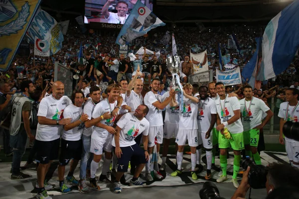 Финал Суперкубка Тим Ювентус - Лацио — стоковое фото