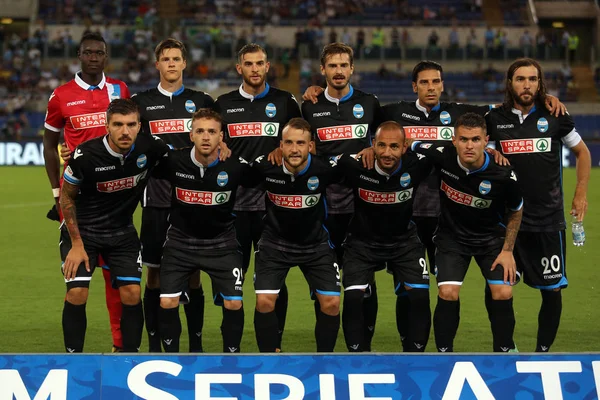 Serie A league - wedstrijd tussen Lazio versus Spal, Italië - 20 Agust — Stockfoto