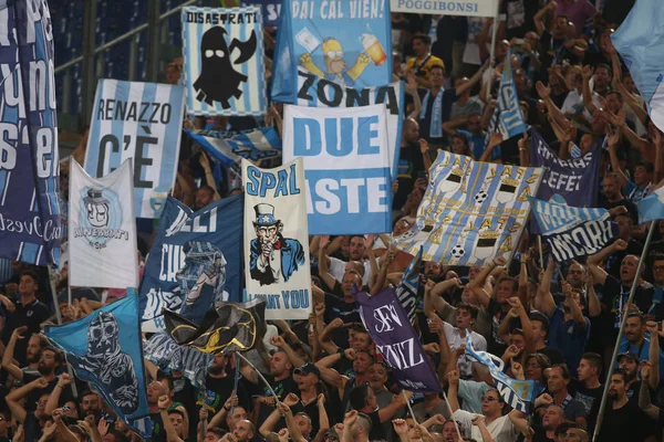 Serie A Liga - Partido entre Lazio vs Spal, Italia - 20 Agust —  Fotos de Stock