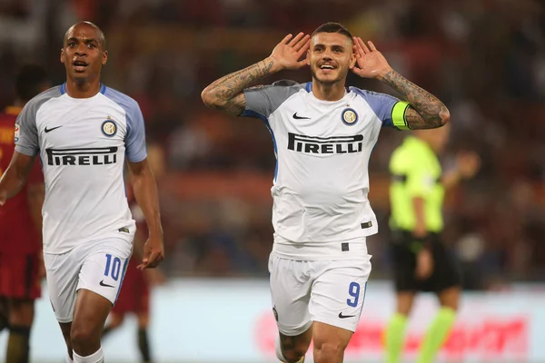Seria A-Ligakampen mellom Roma og FC Inter – stockfoto