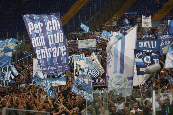 Serie A league - αγώνα μεταξύ της Λάτσιο vs Spal, Ιταλία - 20 Agust — Φωτογραφία Αρχείου