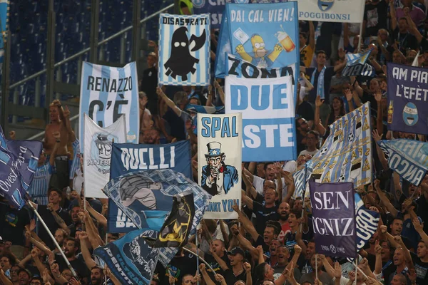 Liga da Série A - Jogo entre Lazio vs Spal, Itália - 20 Agust — Fotografia de Stock