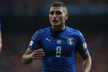 Marco Verratti maç sırasında eylem