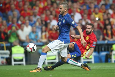 Bonucci ve Carvajal eylem 