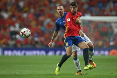 Bonucci ve Morata eylem 