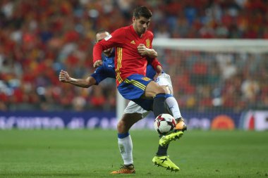 Maç sırasında eylem MORATA