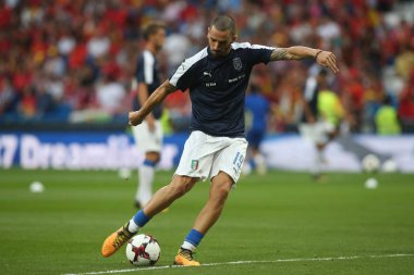 Maçtan önce Bonucci eğitim