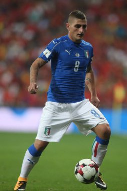 Verratti maç sırasında eylem