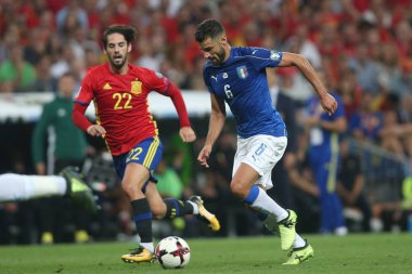 Candreva maç sırasında eylem