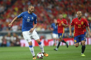 Maç sırasında eylem Bonucci