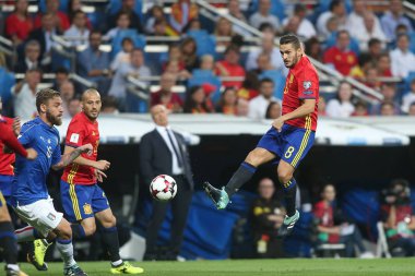 Koke maç sırasında eylem