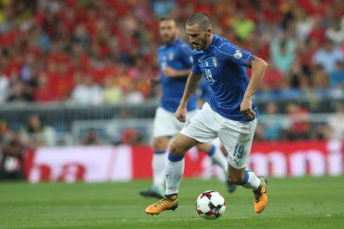 Maç sırasında eylem Bonucci