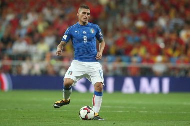 Marco Verratti maç sırasında eylem
