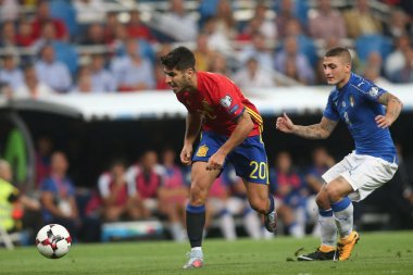 Marco Asensio ve Veratti eylem