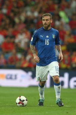 Daniele De Rossi maç sırasında eylem