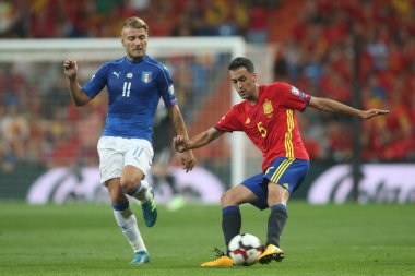 Maç sırasında eylem Busquets