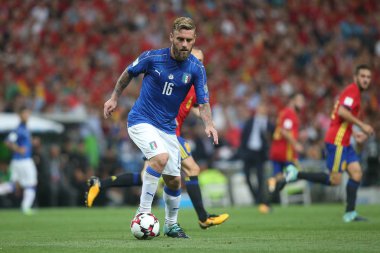 Daniele De Rossi maç sırasında eylem