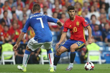 Marco Asensio maç sırasında eylem