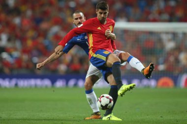 Bonucci ve Morata eylem 