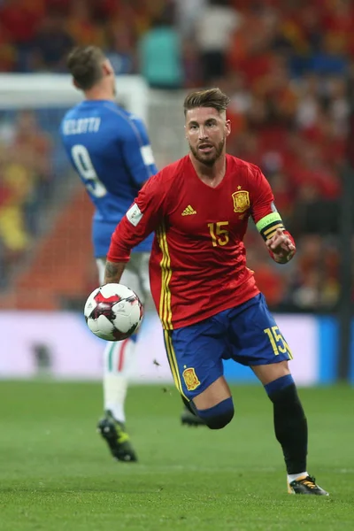 Sergio Ramos maç sırasında eylem