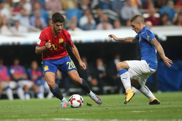 Marco Asensio ve Veratti eylem