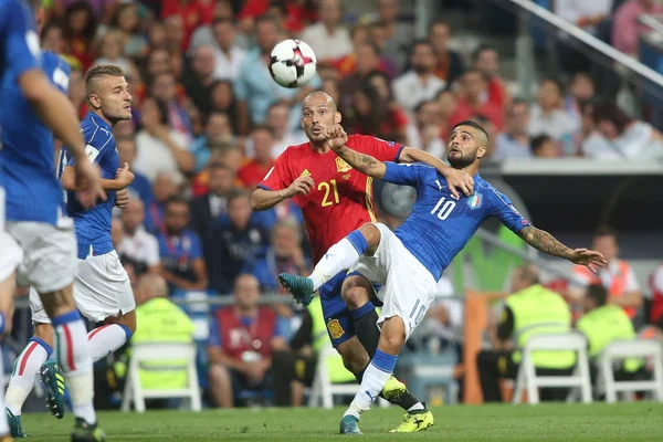 David Silva ve Insigne eylem 