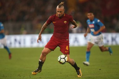 Roma olarak rakip Napoli arasında maç