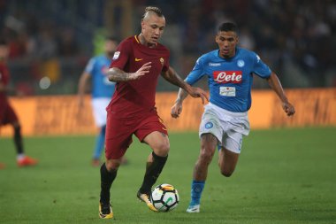 Roma olarak rakip Napoli arasında maç