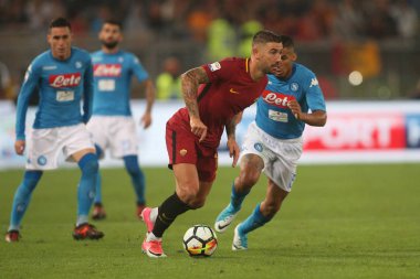 Roma olarak rakip Napoli arasında maç