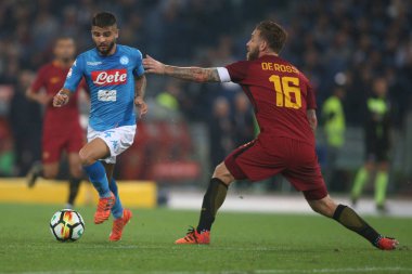 Roma olarak rakip Napoli arasında maç