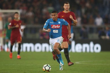 Roma olarak rakip Napoli arasında maç
