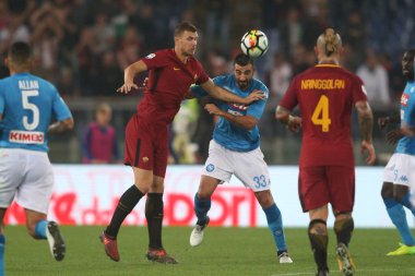 Roma olarak rakip Napoli arasında maç