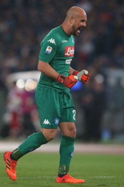 Roma olarak rakip Napoli arasında maç