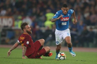Roma olarak rakip Napoli arasında maç