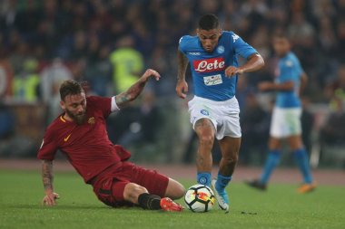 Roma olarak rakip Napoli arasında maç