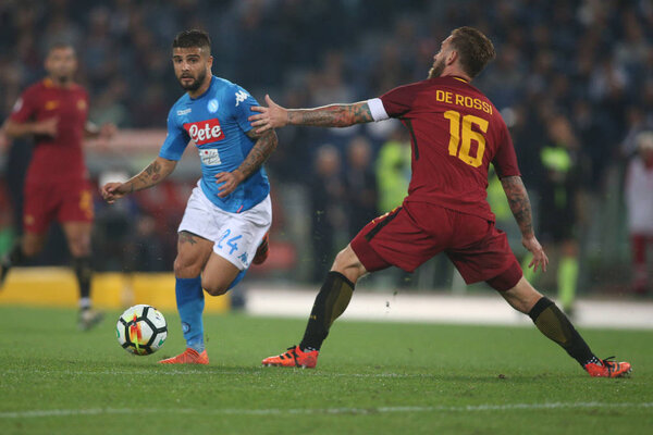 Match between AS Roma vs Napoli