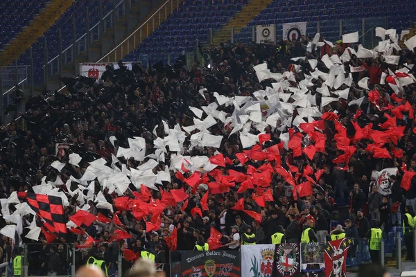 Partido entre Lazio Roma y OGC Nice —  Fotos de Stock