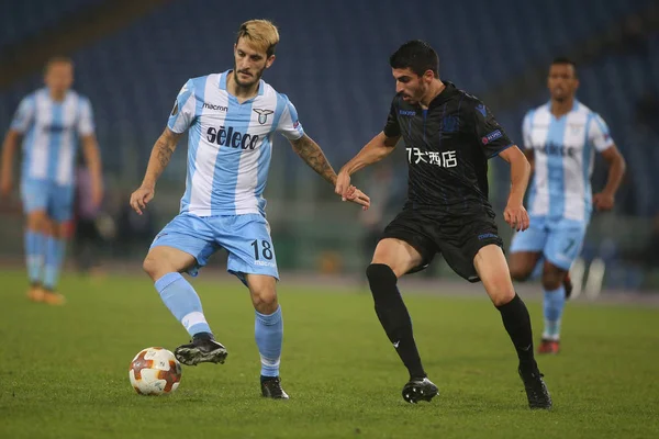 Partido entre Lazio Roma y OGC Nice — Foto de Stock