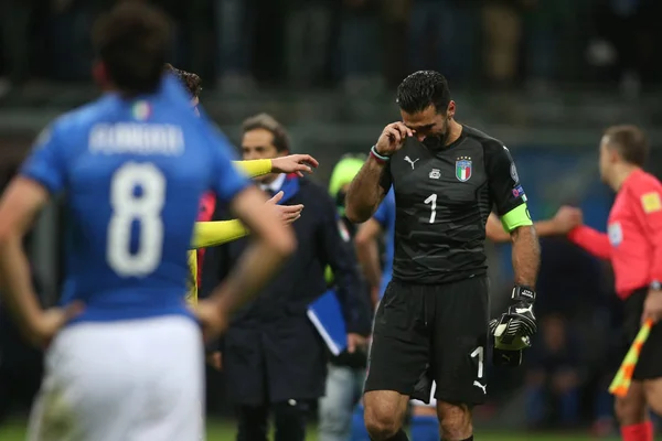 イタリア対スウェーデン - Fifa ワールド カップ予選 — ストック写真