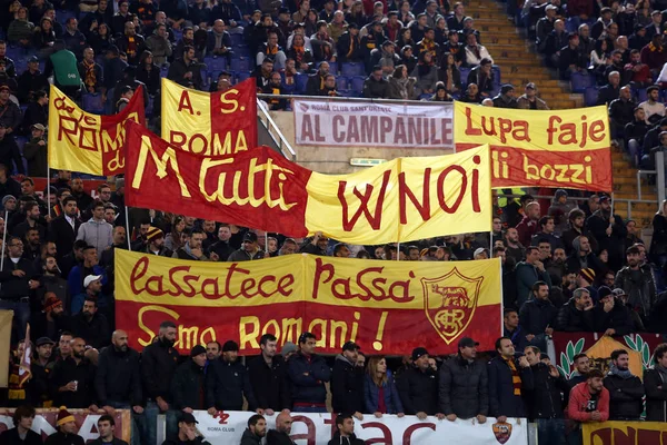 Partido entre Roma y Lazio —  Fotos de Stock